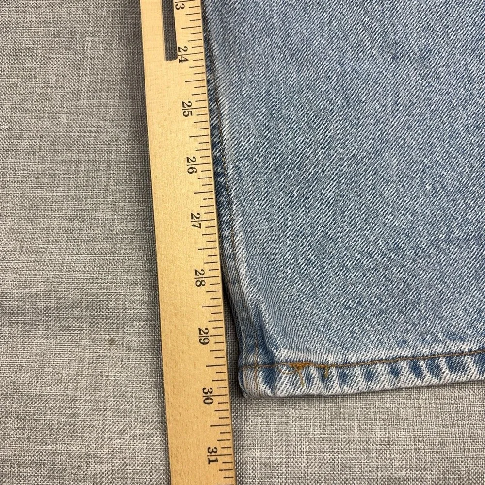 Vintage 90s Levis 545 Jeans Mens 46x30 Brown Tab Baggy Loose Fit Light Wash